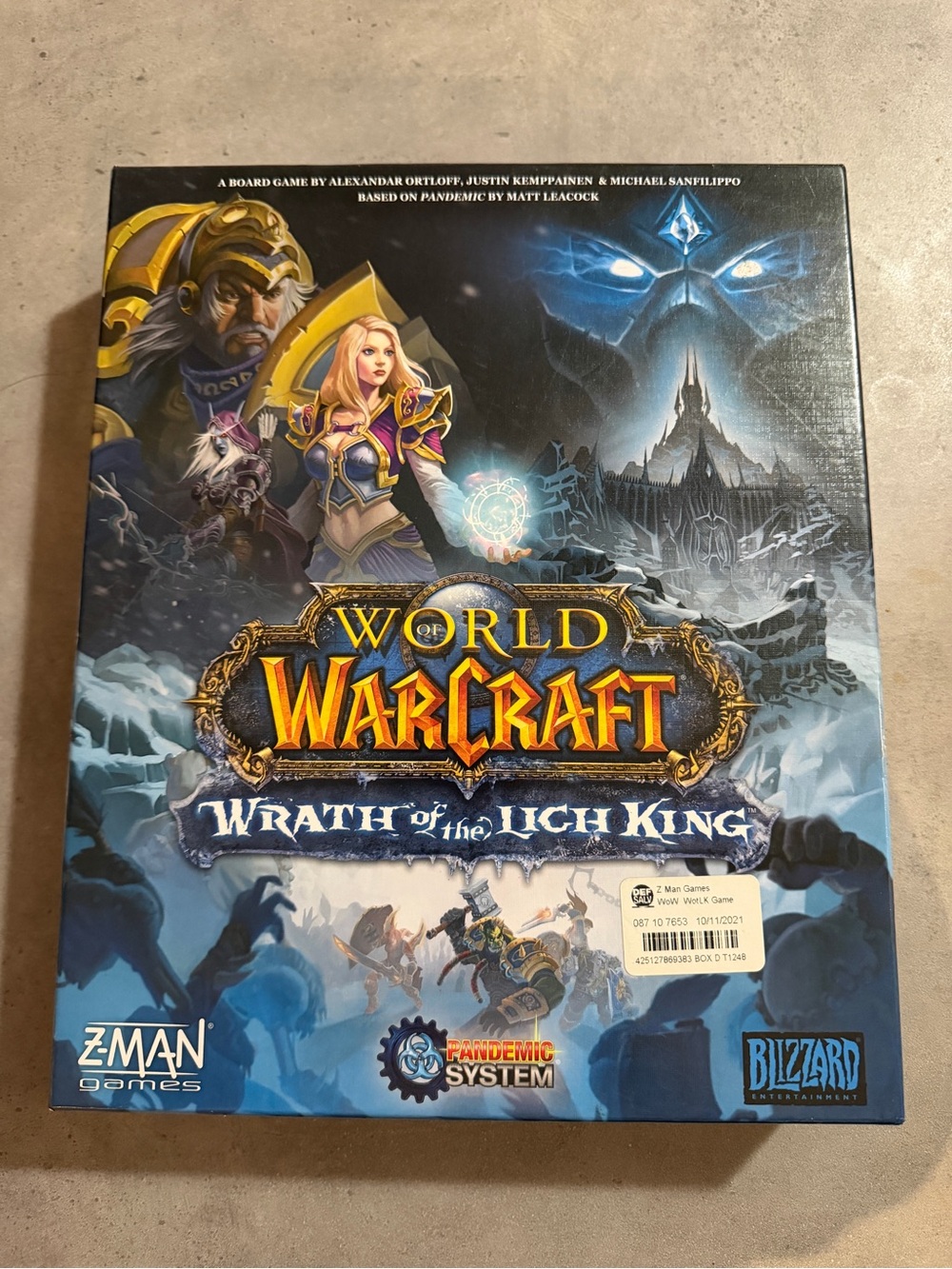 World of Warcraft : Wrath of the Lich King Board Game